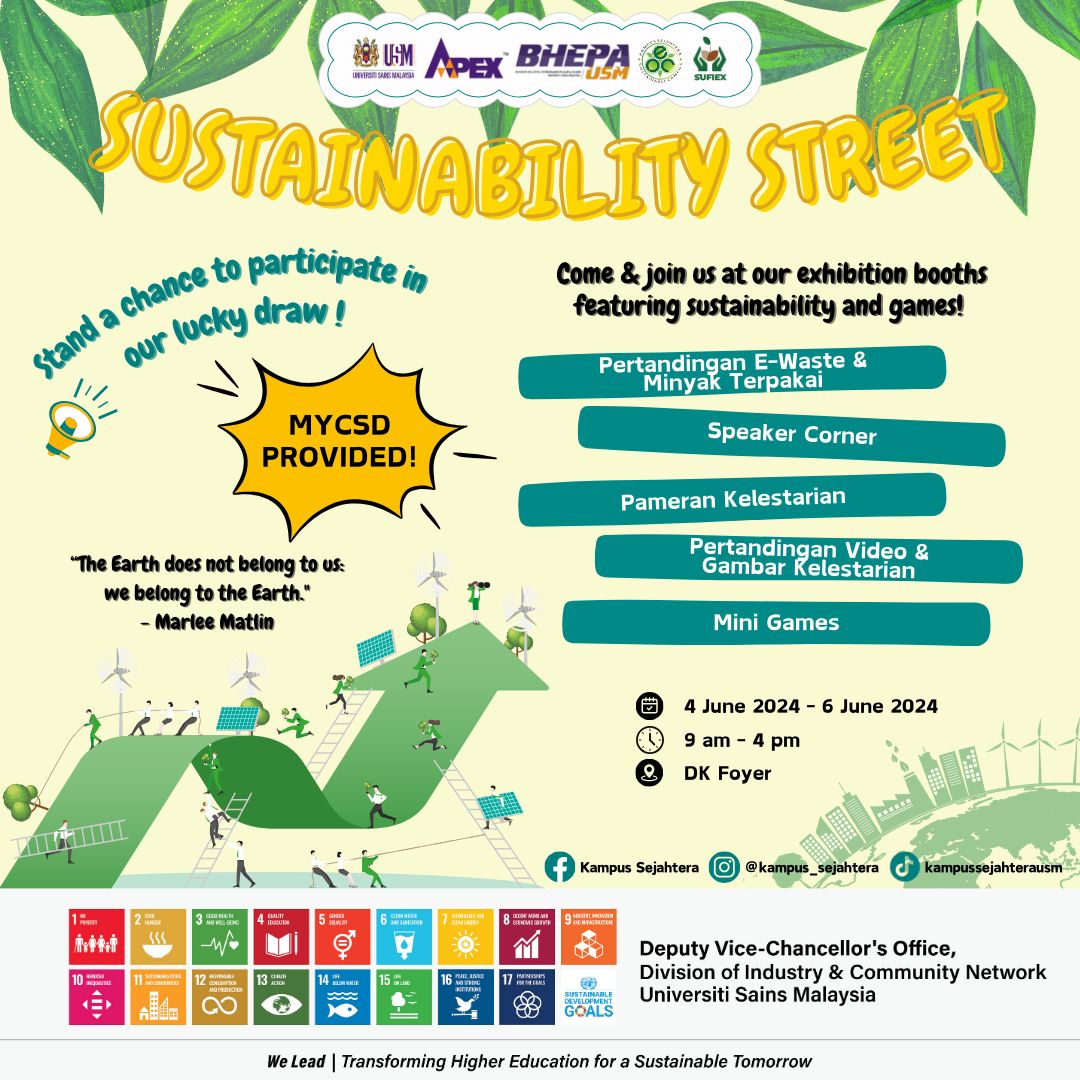 SUSTAINABILITY STREET POSTER