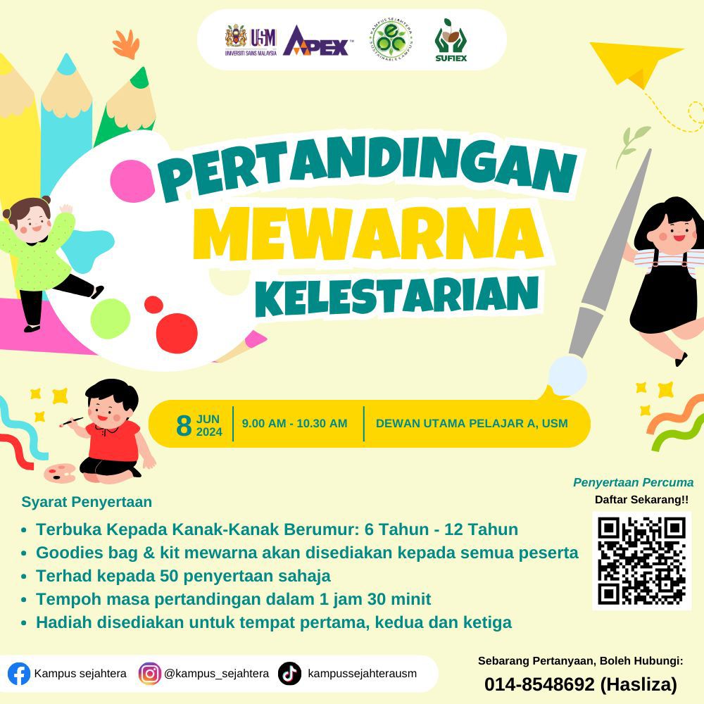 PERTANDINGAN MEWARNA KANAK - KANAK